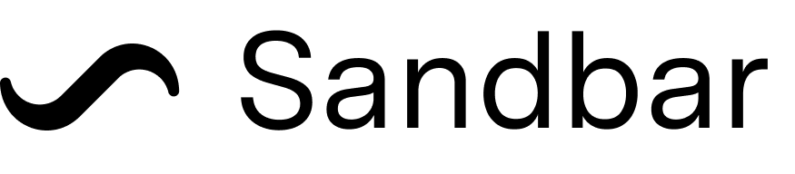 Company logo for Sandbar