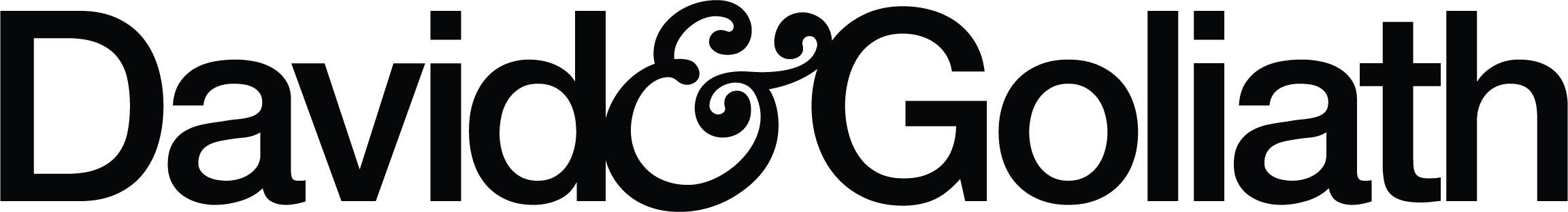Company logo for David&Goliath