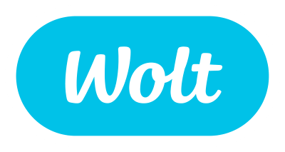 Company logo for Wolt - English