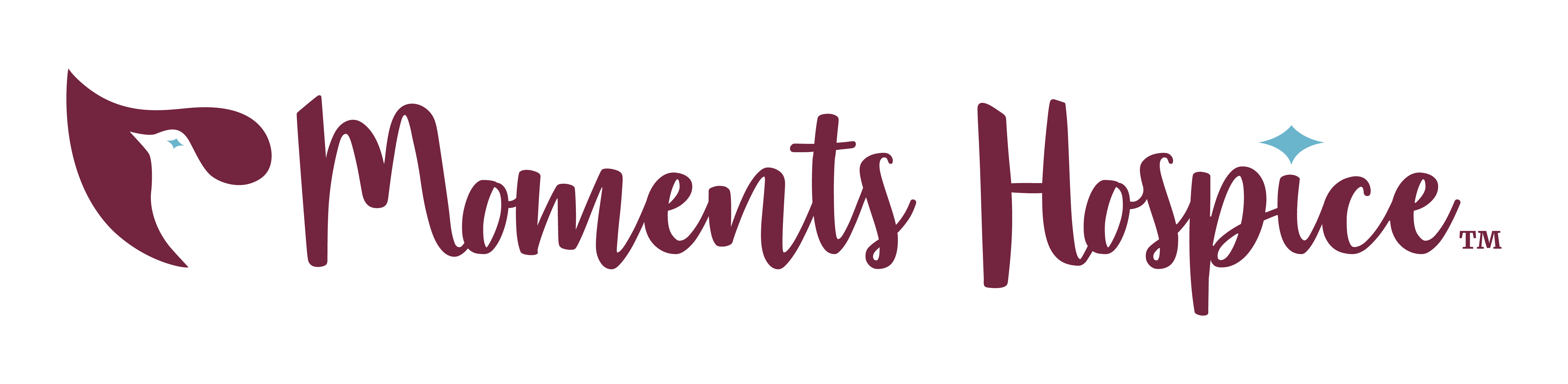 Company logo for Moments Hospice