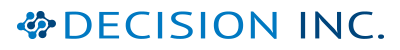 Company logo for Decision Inc