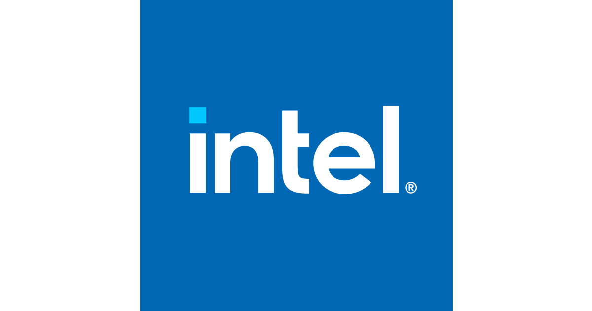 Company logo for Intel